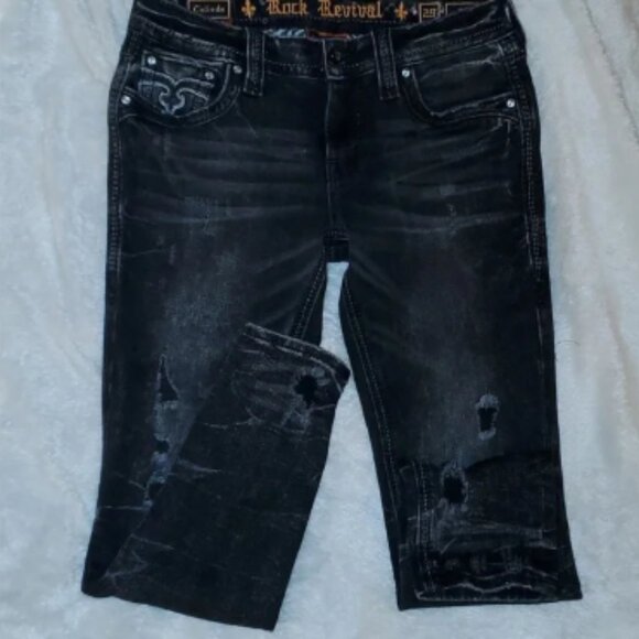 Rock Revival Celinda Skinny Jeans Size 29 - Picture 1 of 5